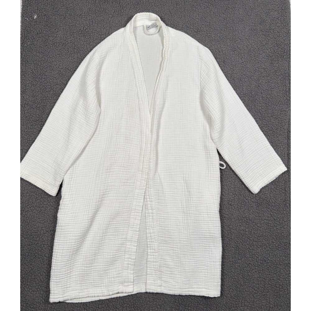 Parachute Cloud Robe White 100% Turkish Cotton Gauze Large Loungewear Unisex